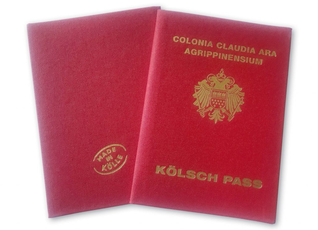 Dä "KÖLSCHPASS" als Geschenk